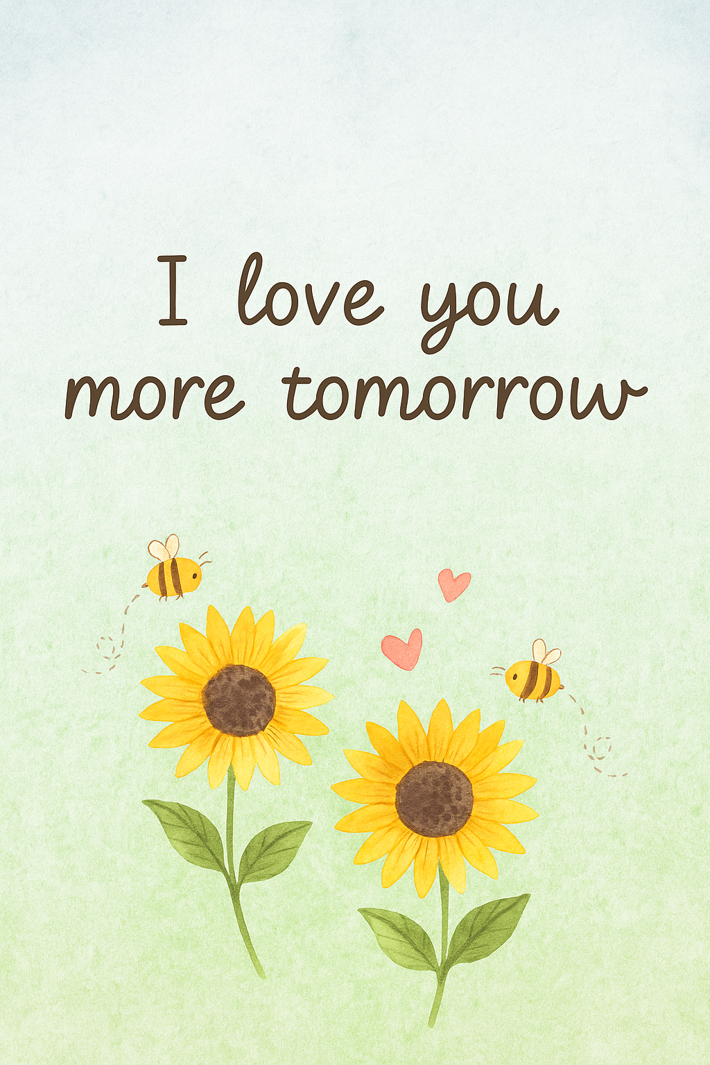 I Love You More Tomorrow — book cover