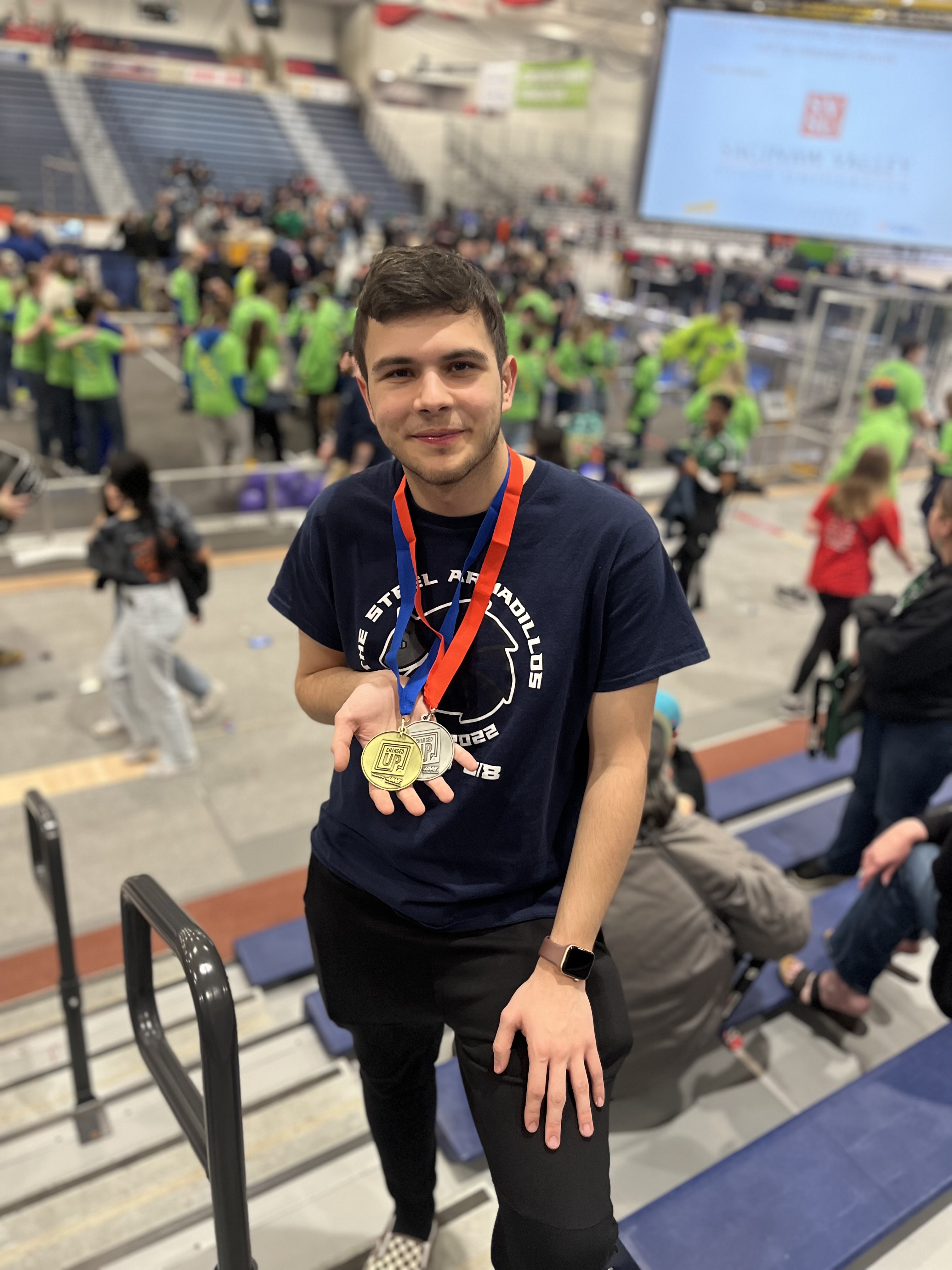 Me with States Championship Medals